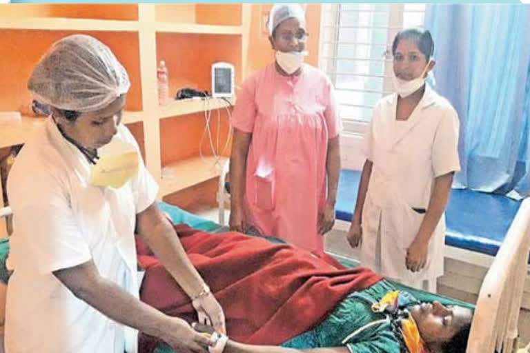 special story on vikarabad district nurses services