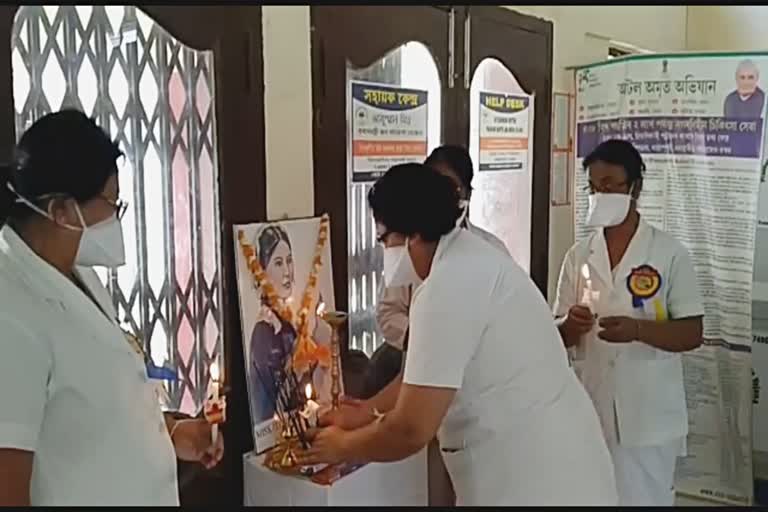 World nurse day celebration in Chairaideu