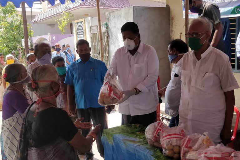 ongc distributed commodities at east godavari