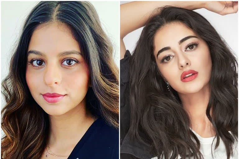 Suhana turns video editor for BFF Ananya