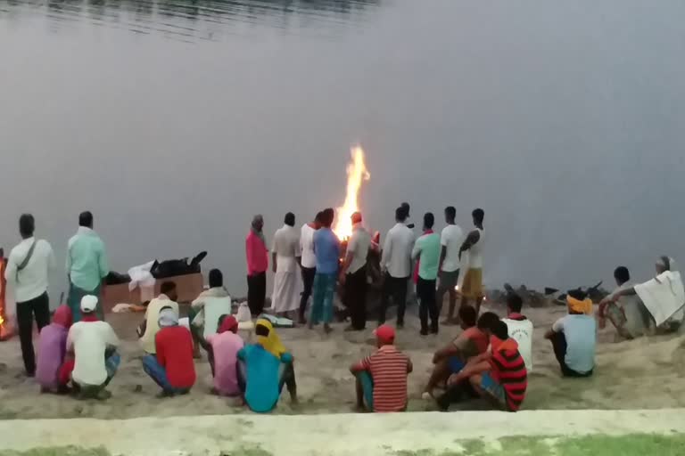 funeral of martyr Munna Yadav in sahibganj