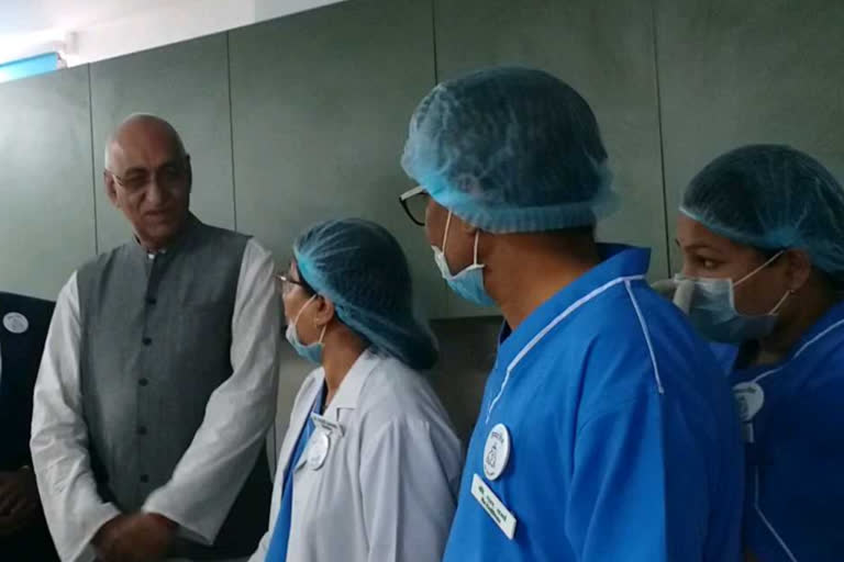 TS Singhdev reached hospital to know Jogi's condition in Raipur