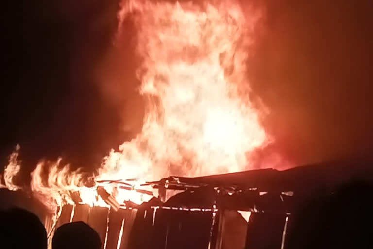 Fire broke out in Kalgachia