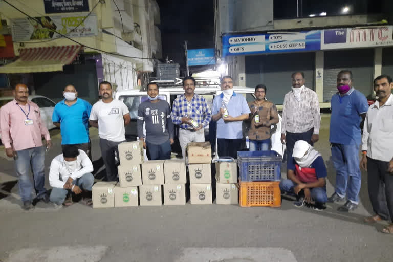 state excise seized liquor