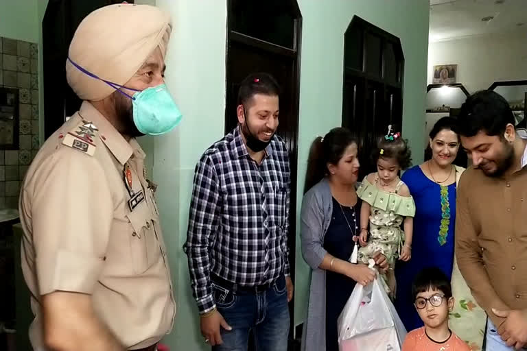 Punjab Police Celebrates Baby's Birthday