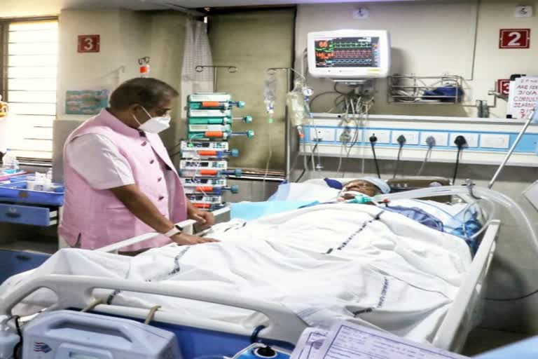 Ajit Jogi hospitalized