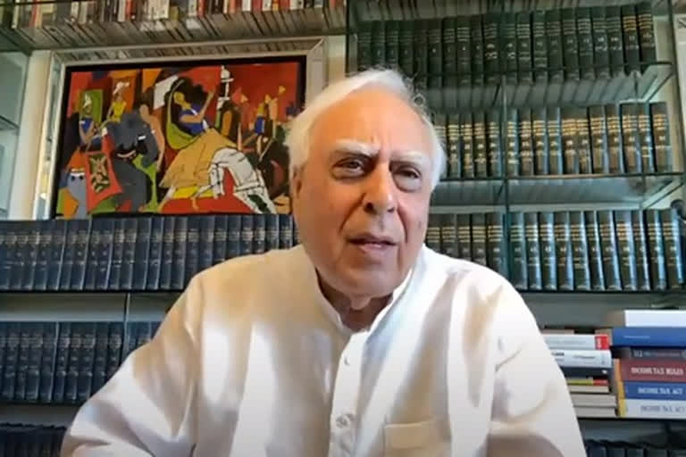 Congress leader Kapil Sibal