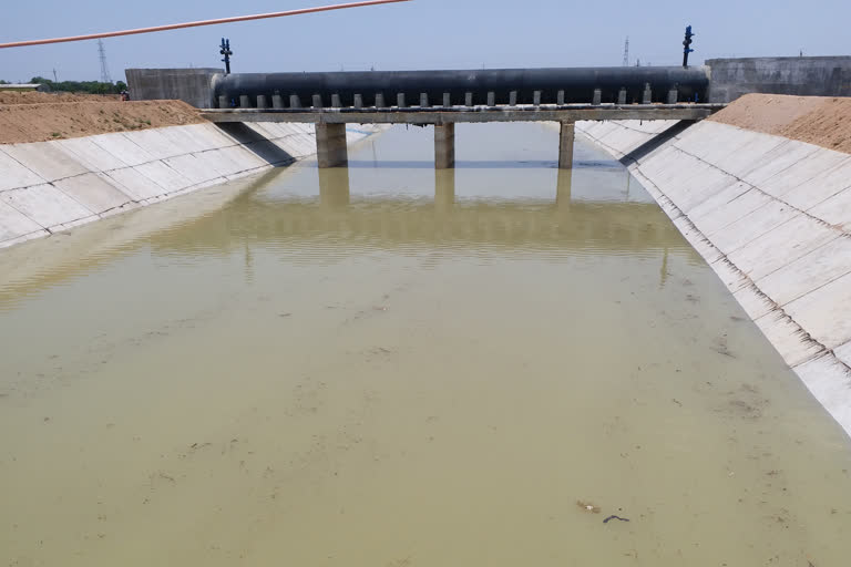 Kaleshwaram Godavari water that reaches Gazwel