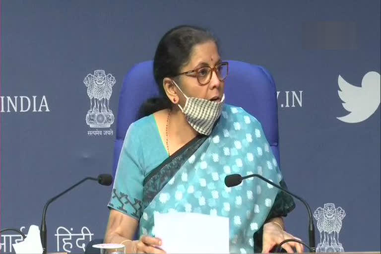 FM Nirmala Sitharaman briefs the media