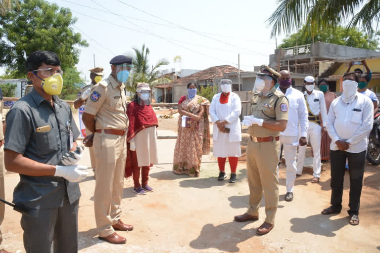 rachakonda cp mahesh bhagavat visited pallerla village