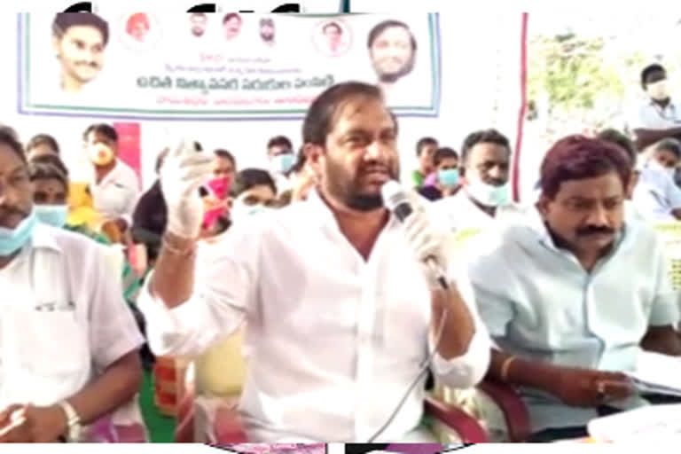 kovuru mla on somasila water release