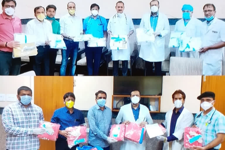 jaipur news, SMS Hospital, SMS Hospital, PPE kits