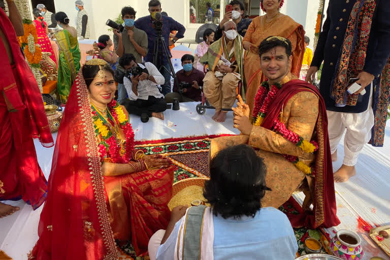 Hero Nikhil got Marriage with Dr.pallavi