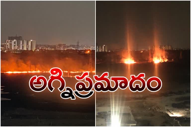 second-time-fire-accident-in-gachibowli-central-university