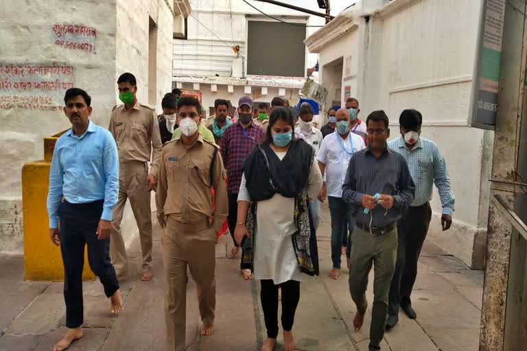 mock drill in baidyanath jyotirlinga temple