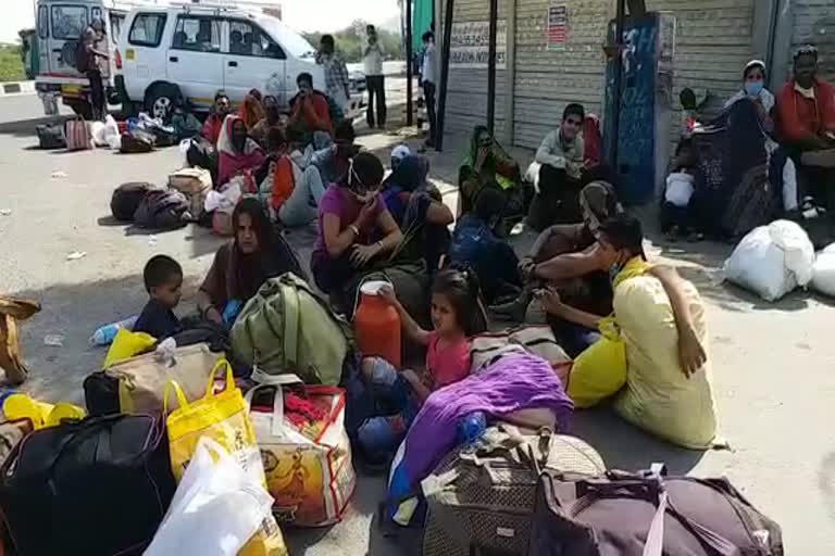 problem of migrant laborers, migrant laborers in Bhilwara