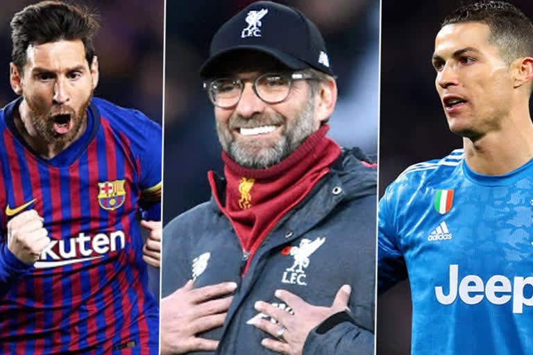 messi news  ronaldo news  jurgen klopp news  മെസി വാർത്ത  റൊണാൾഡോ വാർത്ത  യൂർഗന്‍ ക്ലോപ്പ് വാർത്ത