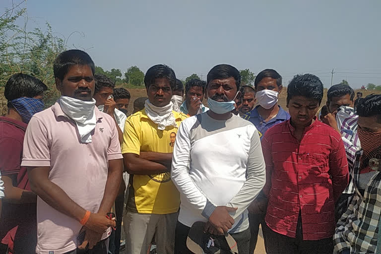 Kuppigudda-Sarjapur natives Opposition  for Institutional Quarantine