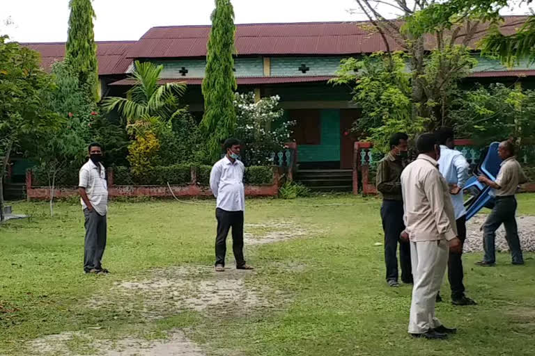 lakhimpur health dept. ready to welcome the passengers coming from delhi