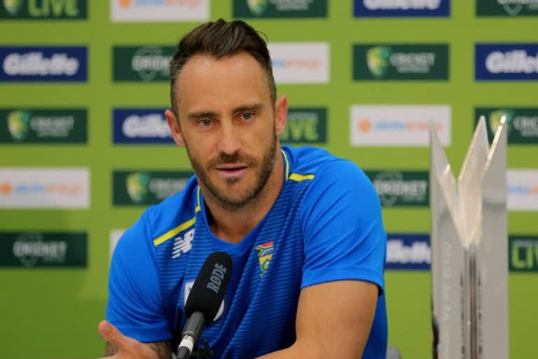 Veteran South Africa cricketer Faf du Plessis