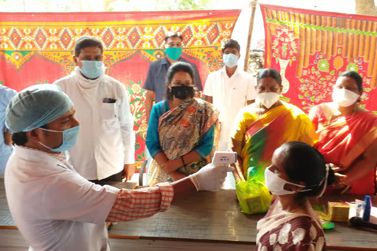 medical tests to sanitization labour in jangaon district