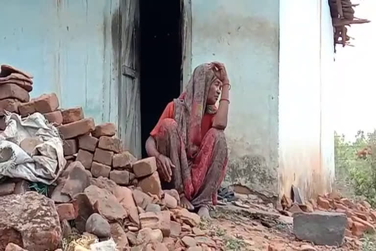 Poor old widow woman hopes for help