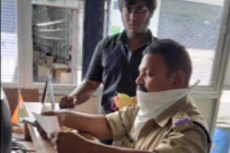 weighing scales officer checks