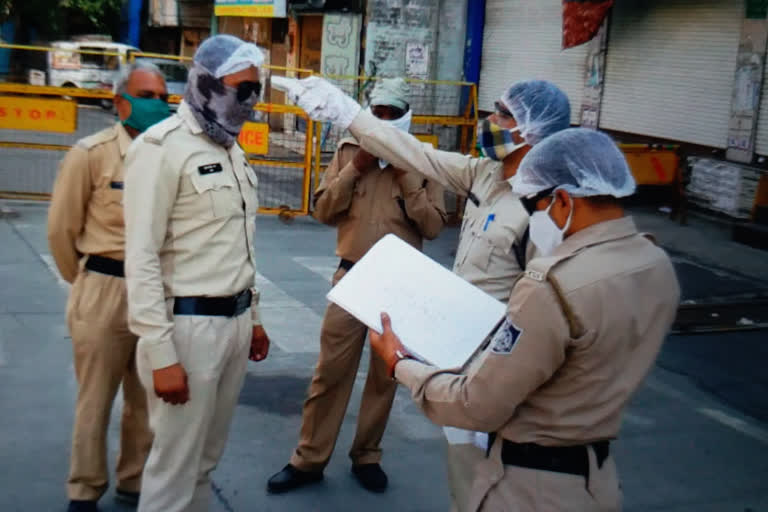 Police personnel posted in the maintenance zone will undergo health test