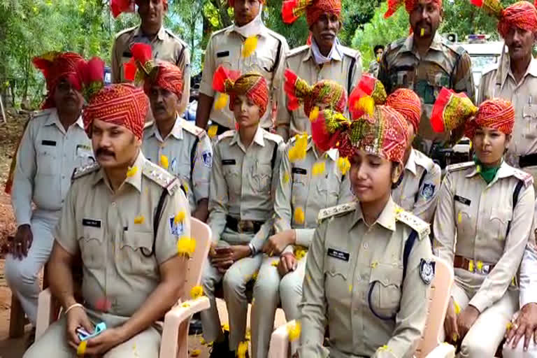 police during welcome