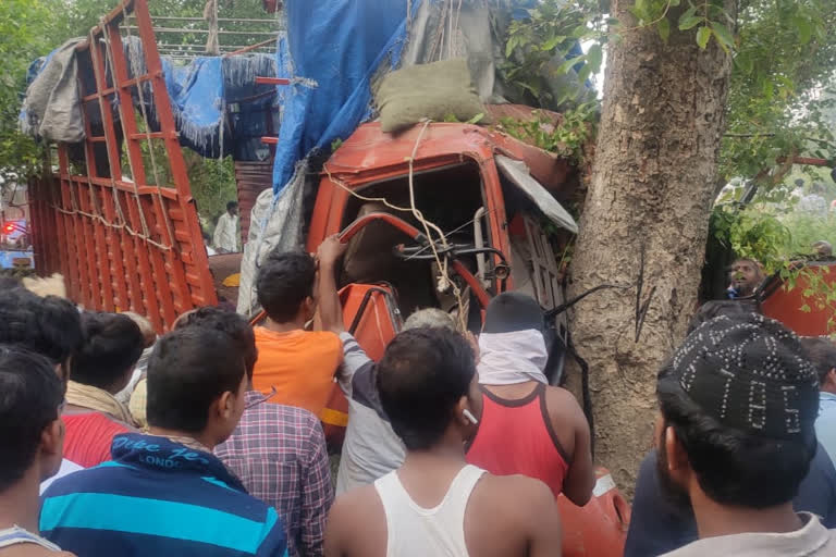 road accident in bahraich