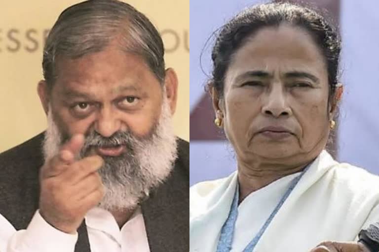 Anil vij reaction on Mamta Banerjee