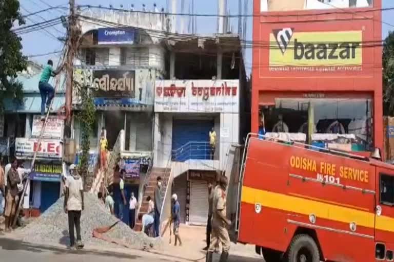 fire accident in Bhadrak