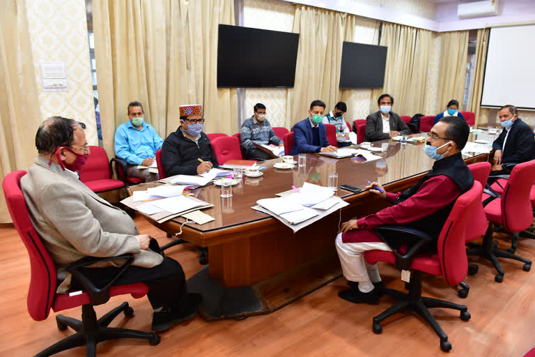 Hp cabinet sub committee meeting