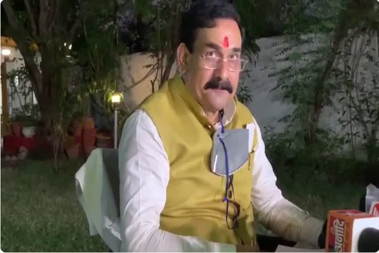 Home Minister Narottam Mishra