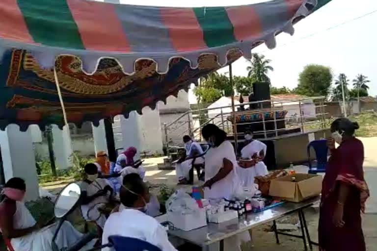 Peoples using Health Camps In Suryapet