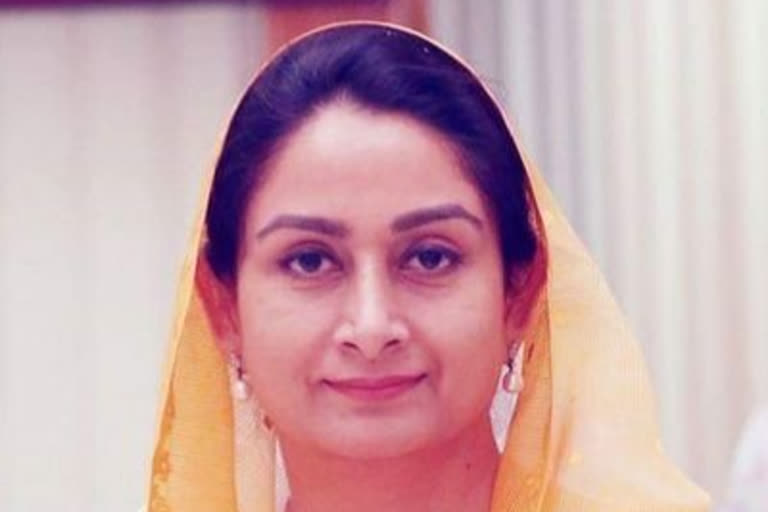 Food Processing Industries Minister Harsimrat Kaur Badal