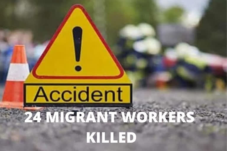 24 migrant labourers killed, 36 injured in truck collision in Uttar Pradesh