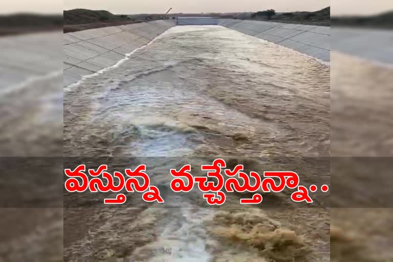 godavari-water-to-akkaram-pump-house-at-gajwel