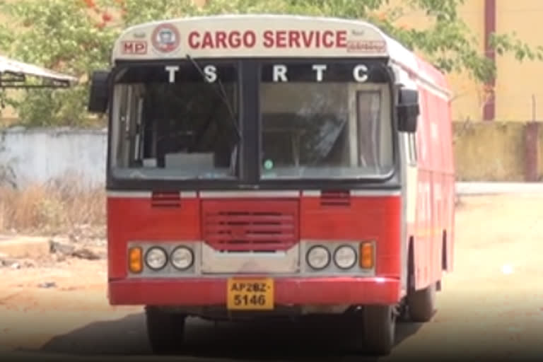 rtc cargo buses started in jagityal