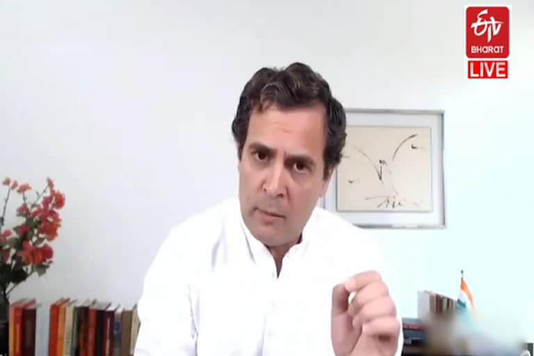 rahul gandhi live