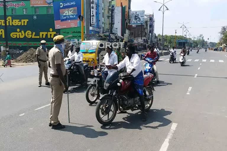 more than ten thousand cases filed for violate curfew rules in vilupuram