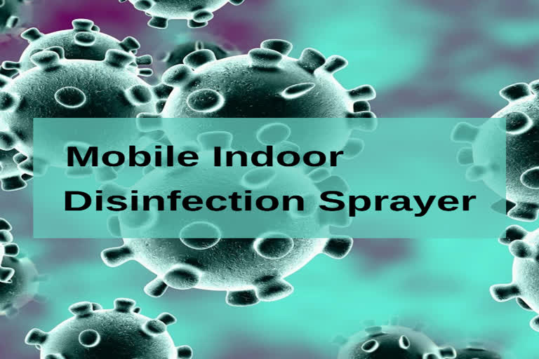 Scientists develop mobile indoor disinfection sprayer to combat COVID-19