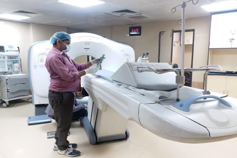 ct scan machine is not working in IGMC shimla