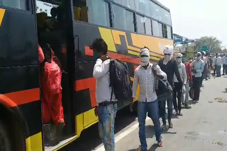 भरतपुर न्यूज, यूपी प्रवासी मजदूर, bharatpur news, up migrant labour