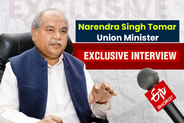 Union Agricultural Minister Narendra Singh Tomar