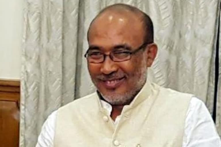 Manipur chief minister N Biren Singh (file image)