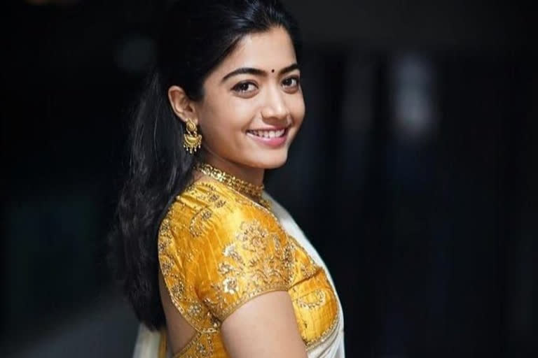 Actress Rashmika Mandhana about saree