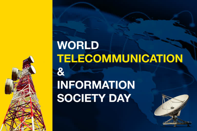 Prof N K Goyal, Chairman TEMA iis talking about the World Telecommunication Day and and Information Society Day ( WTSID)