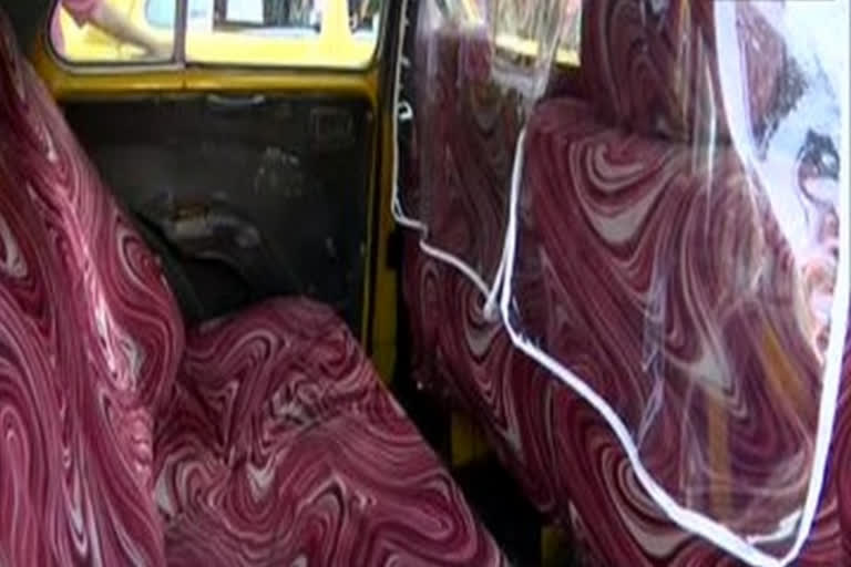 Kolkata cabs get plastic partition to ensure safety of drivers, passengers