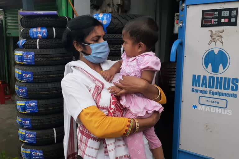 mother and child meet after 41 days